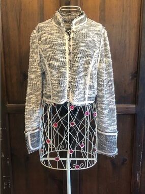 Gimmicks by BKE Twill Cropped Band Jacket size Medium